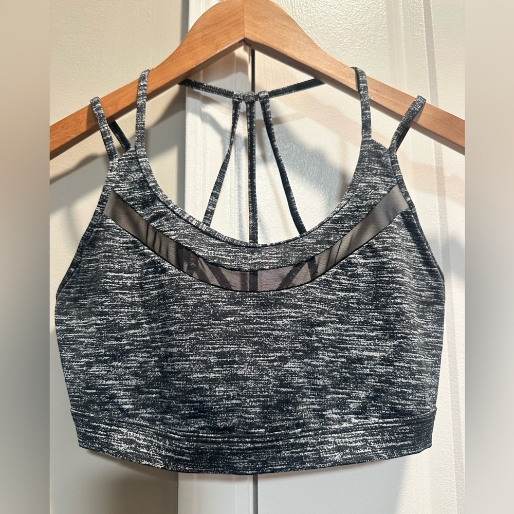 Victoria Sport Gray Sports Bra Medium